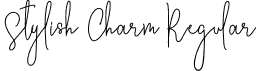 Stylish Charm Regular font - StylishCharm_Free.otf