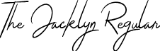 The Jacklyn Regular font - TheJacklyn.ttf