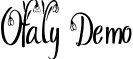 Ofaly Demo font - Ofaly Demo.ttf