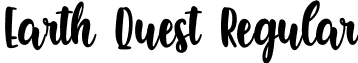 Earth Quest Regular font - Earth Quest.ttf