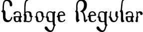 Caboge Regular font - Caboge_Font_by_Omus_(7NTypes).otf