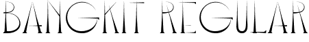 Bangkit Regular font - bangkit.regular.ttf