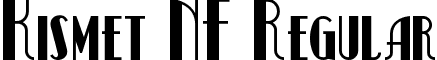 Kismet NF Regular font - kismet-normal.regular.ttf