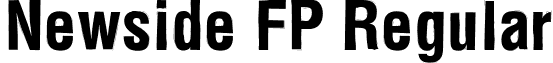 Newside FP Regular font - Newside FP Regular.ttf