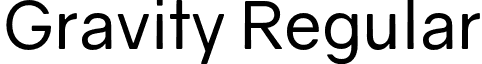 Gravity Regular font - Gravity-Regular.otf