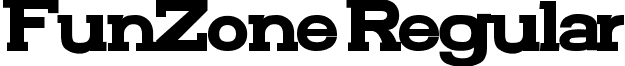 FunZone Regular font - Funzone 2 Serif Bold.ttf