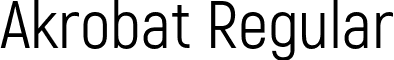 Akrobat Regular font - Akrobat-Regular.otf