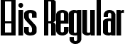 Elis Regular font - Elis.ttf