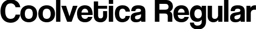 Coolvetica Regular font - coolvetica rg.ttf