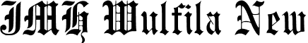 JMH Wulfila New font - jmh-wulfila.wulfilanew-regular.ttf
