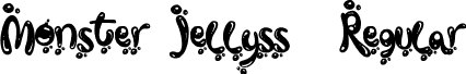 Monster Jellyss2 Regular font - Monsterjelly_ss2.ttf