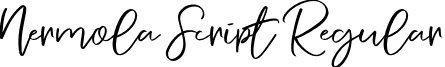 Nermola Script Regular font - NermolaScript-Regular.otf