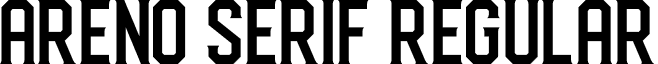 Areno Serif Regular font - Areno-Serif.otf