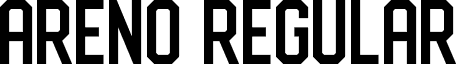 Areno Regular font - Areno.otf