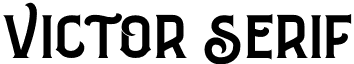Victor Serif font - Victor-Serif.otf