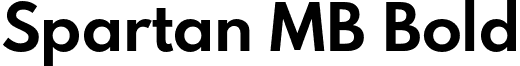 Spartan MB Bold font - SpartanMB-Bold.otf