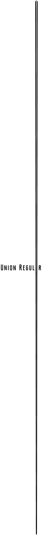 Union Regular font - Union-Regular.otf