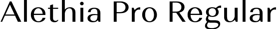 Alethia Pro Regular font - alethiapro-regular.otf