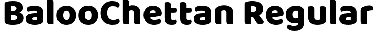 BalooChettan Regular font - BalooChettan-Regular.ttf