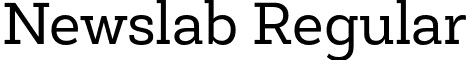 Newslab Regular font - Latinotype - Newslab.otf