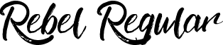 Rebel Regular font - Rebel.ttf