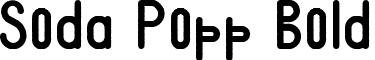 Soda Popp Bold font - Soda Popp - Bold.ttf