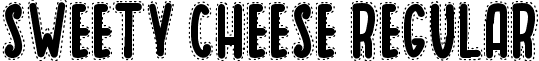 SWEETY CHEESE Regular font - SWEETY CHEESE.ttf