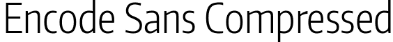 Encode Sans Compressed font - encode-sans.compressed-light.ttf