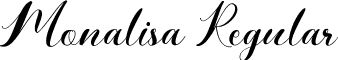Monalisa Regular font - Monalisa.ttf
