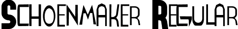 Schoenmaker Regular font - Schoenmaker.otf