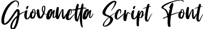 Giovanetta Script Font font - Giovanettascriptfont-w13pn.otf