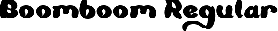 Boomboom Regular font - Boomboom-0Wl5P.ttf