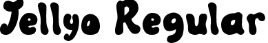 Jellyo Regular font - Jellyo.ttf