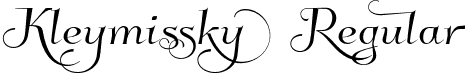 Kleymissky Regular font - kleymissky.regular.otf