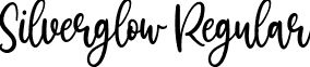 Silverglow Regular font - Silverglow-51a7x.ttf
