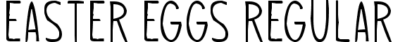 Easter Eggs Regular font - EasterEggs-DOaWE.ttf
