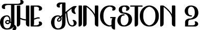 The Kingston 2 font - TheKingston2-RpJJe.ttf