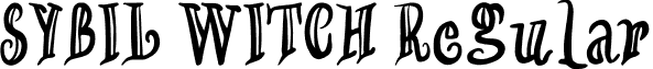 SYBIL WITCH Regular font - SybilWitch-DOaL9.otf