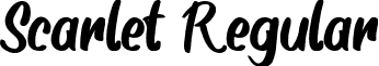 Scarlet Regular font - Scarlet-ALmR7.ttf