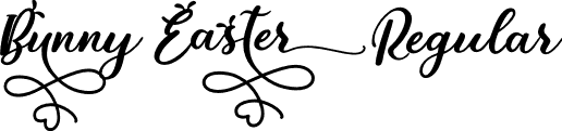 BunnyEaster Regular font - bunnyeaster.regular.otf