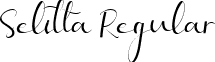 Selitta Regular font - Selitta-BWap5.ttf