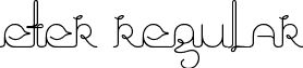 eter Regular font - fragments_of_eter.ttf