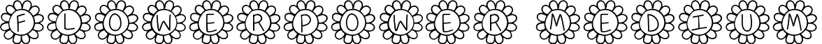 FlowerPower Medium font - Flower Power Thin.ttf