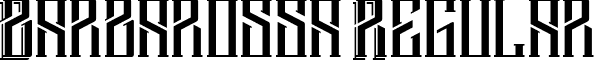 Barbarossa Regular font - Barbarossa.ttf