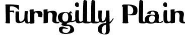 Furngilly Plain font - FurngillyPlain.ttf
