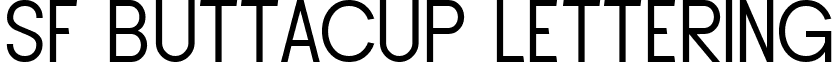SF Buttacup Lettering font - SFButtacupLettering.ttf