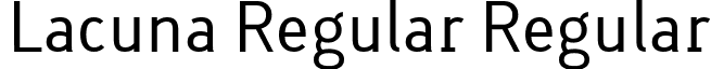 Lacuna Regular Regular font - LACURG__.TTF