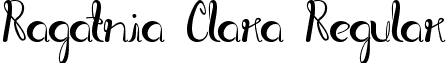 Ragatnia Clara Regular font - Ragatnia Clara.ttf