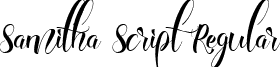 Samitha Script Regular font - samitha_script-webfont.ttf