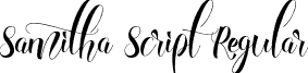 Samitha Script Regular font - Samitha Script.otf
